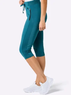 Caprileggings mit Teil-Dehnbund
