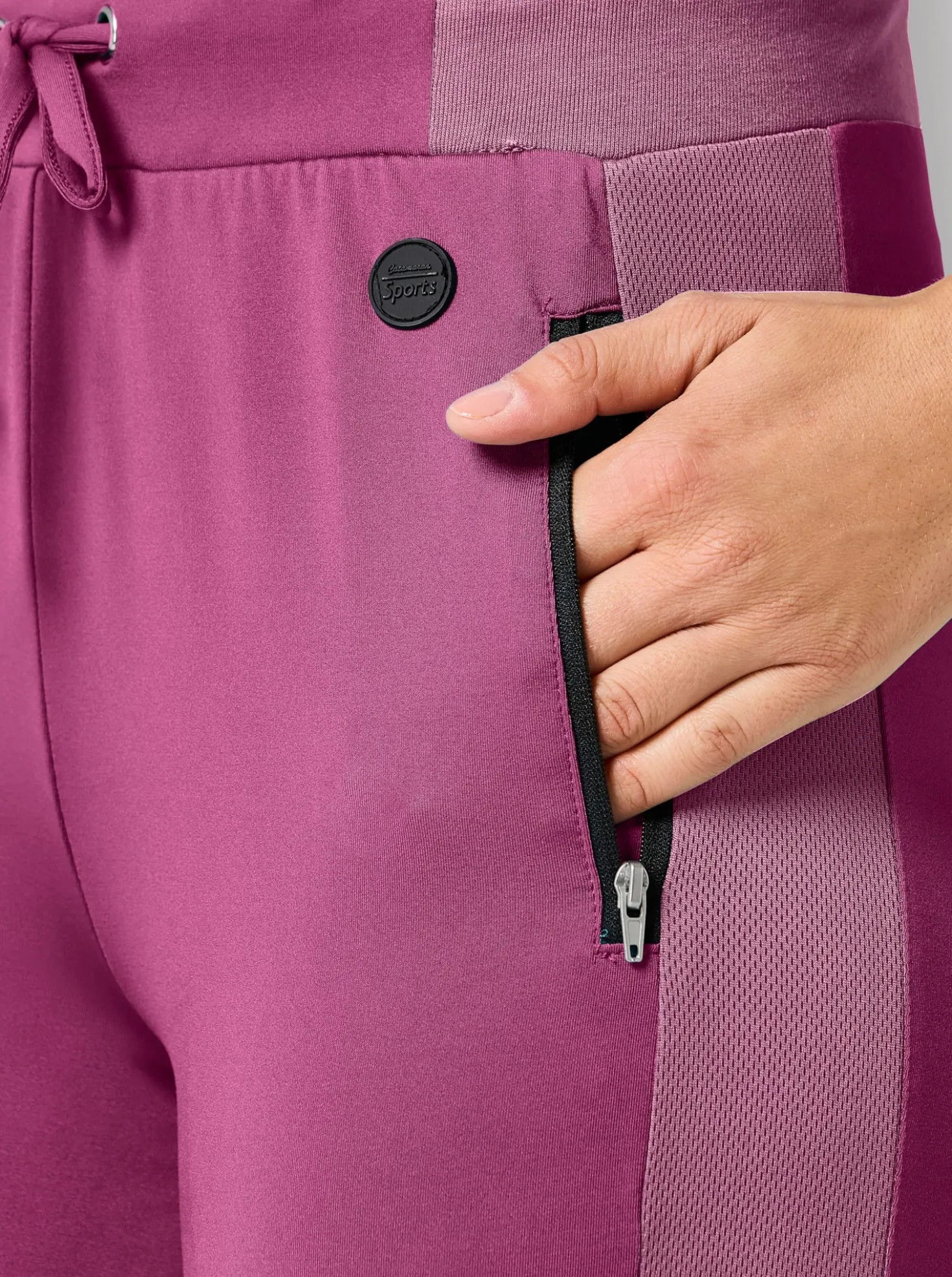 Caprileggings mit Teil-Dehnbund