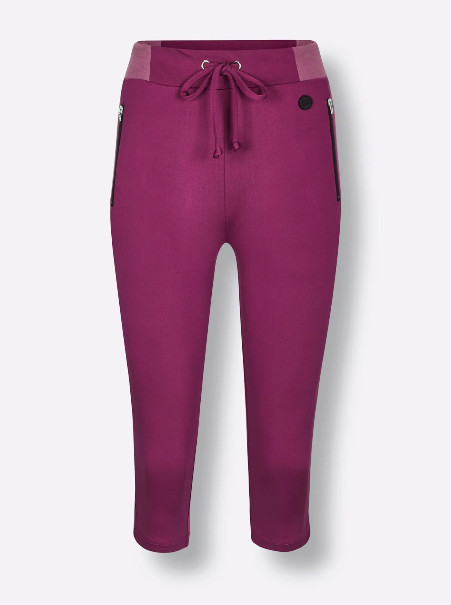 Caprileggings mit Teil-Dehnbund