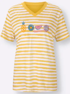 Capri-Schlafanzüge in Single-Jersey-Qualität