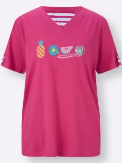 Capri-Schlafanzüge in Single-Jersey-Qualität