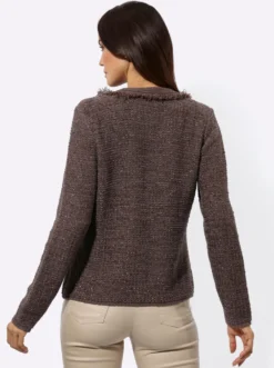 Cardigan mit Fransen