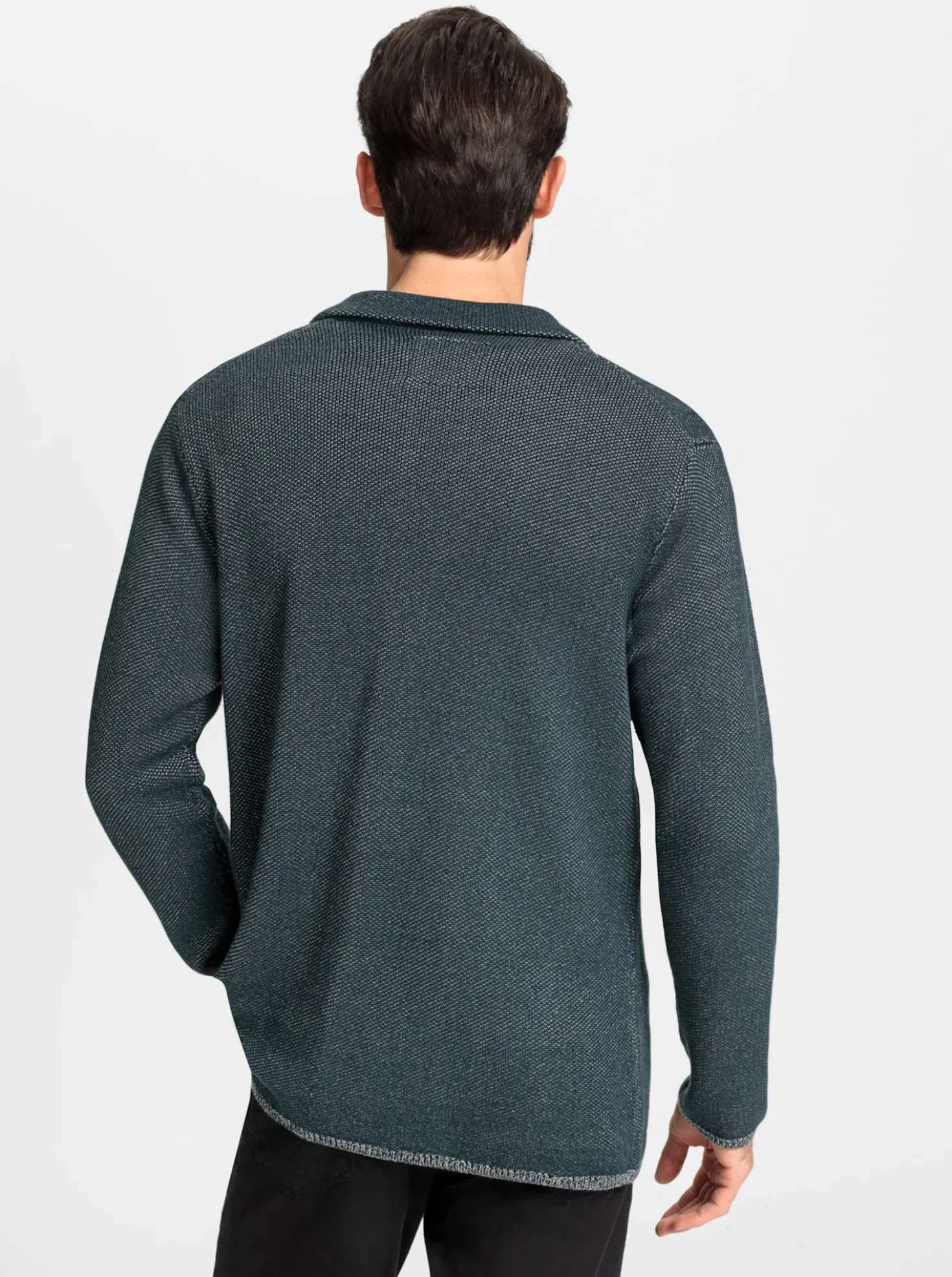 Cardigan mit Reverskragen