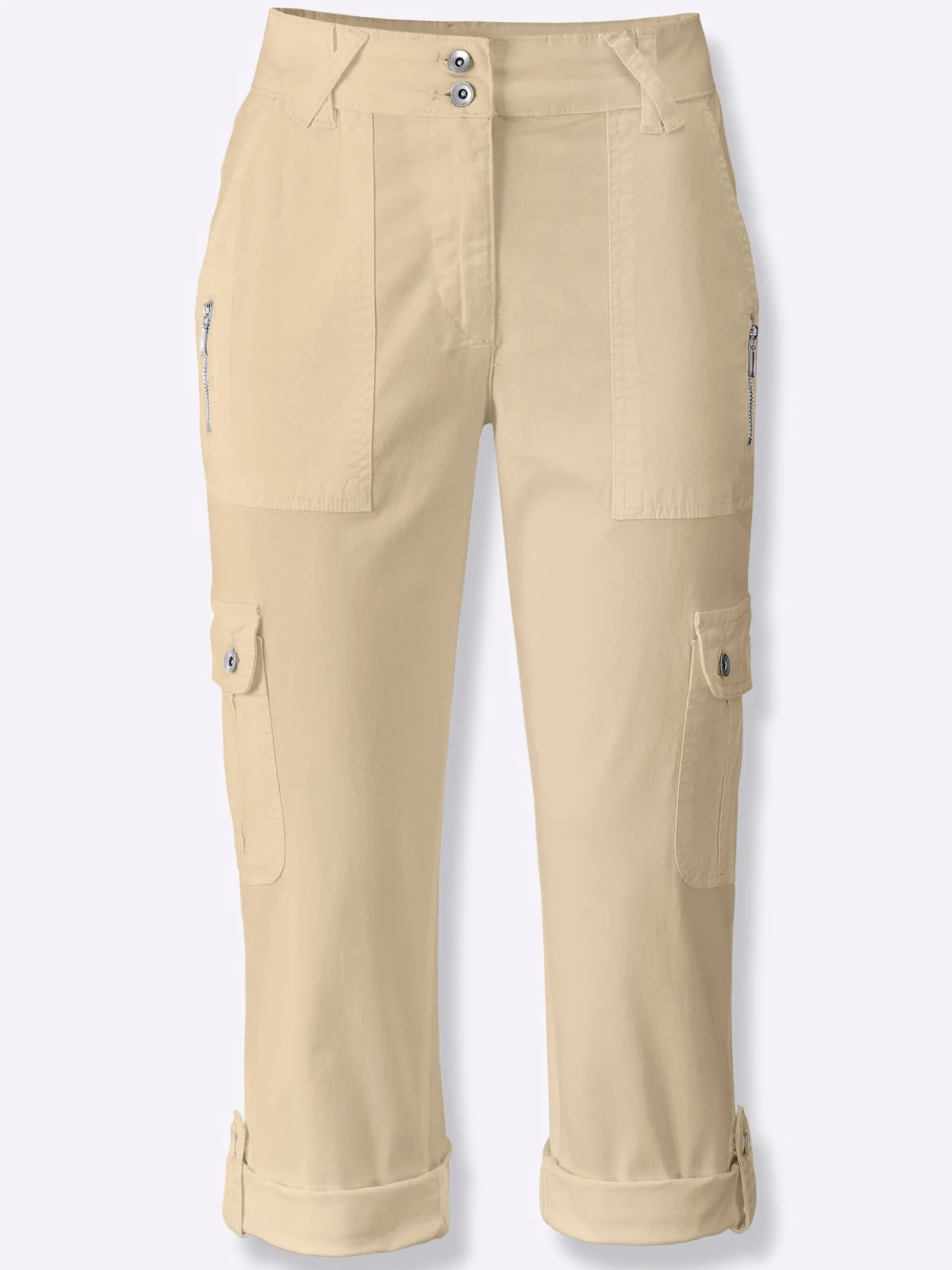 Cargohose in verkürzter Länge