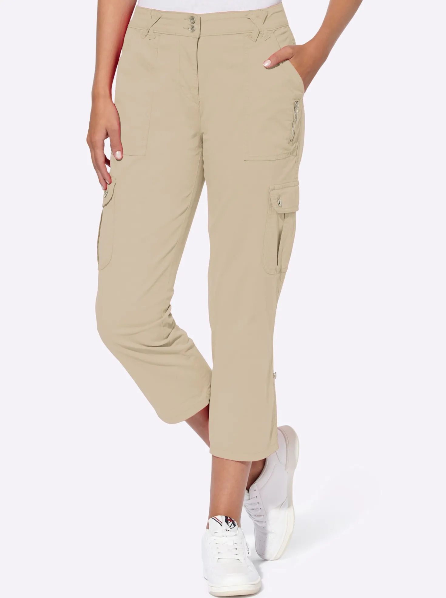 Cargohose in verkürzter Länge