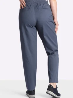 Chinohose mit Gummibund und Bindeband