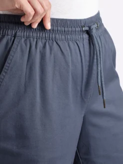 Chinohose mit Gummibund und Bindeband