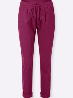 Cordhose mit Schlupfbund