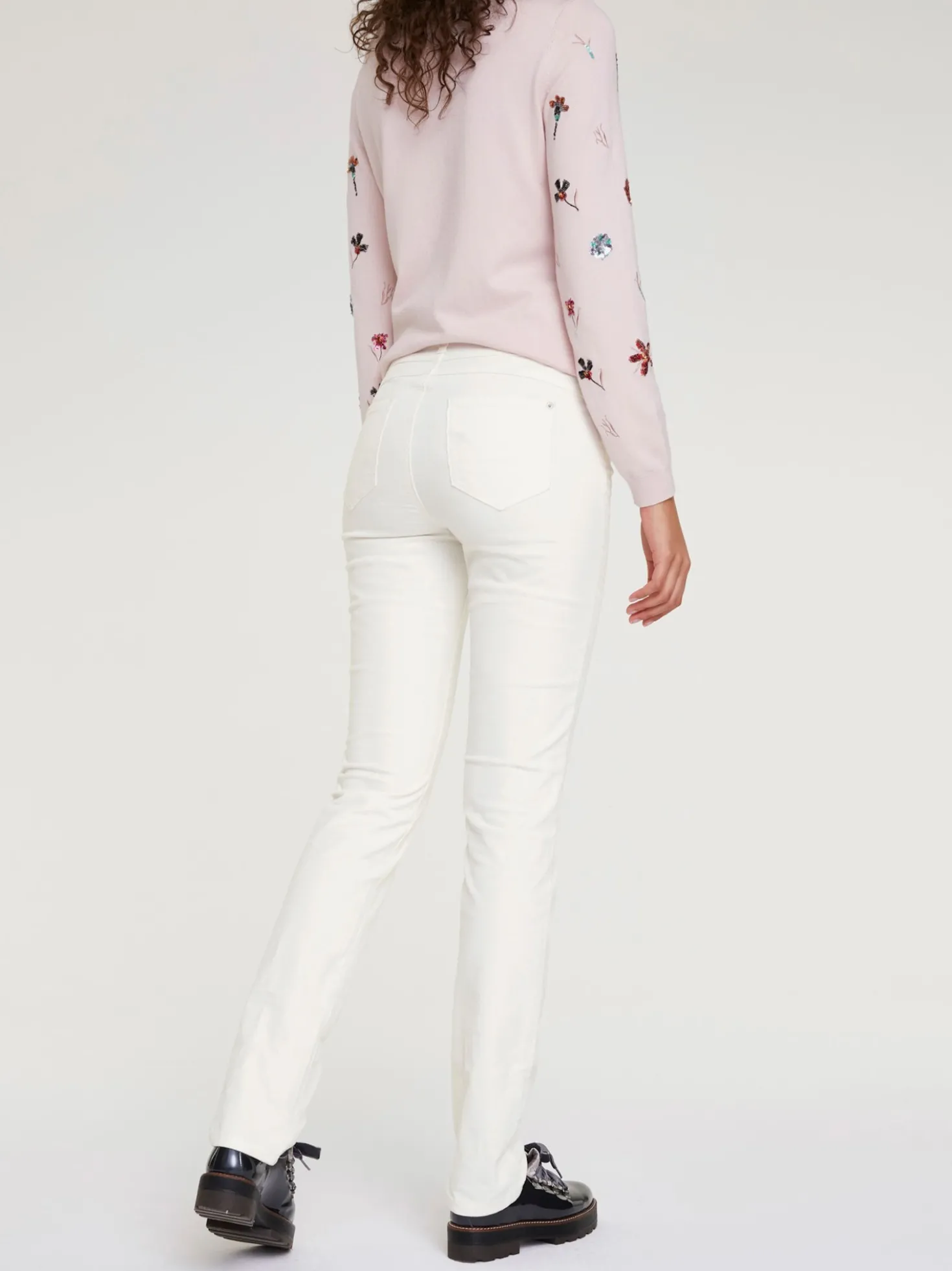 Cordhose mit Stretch