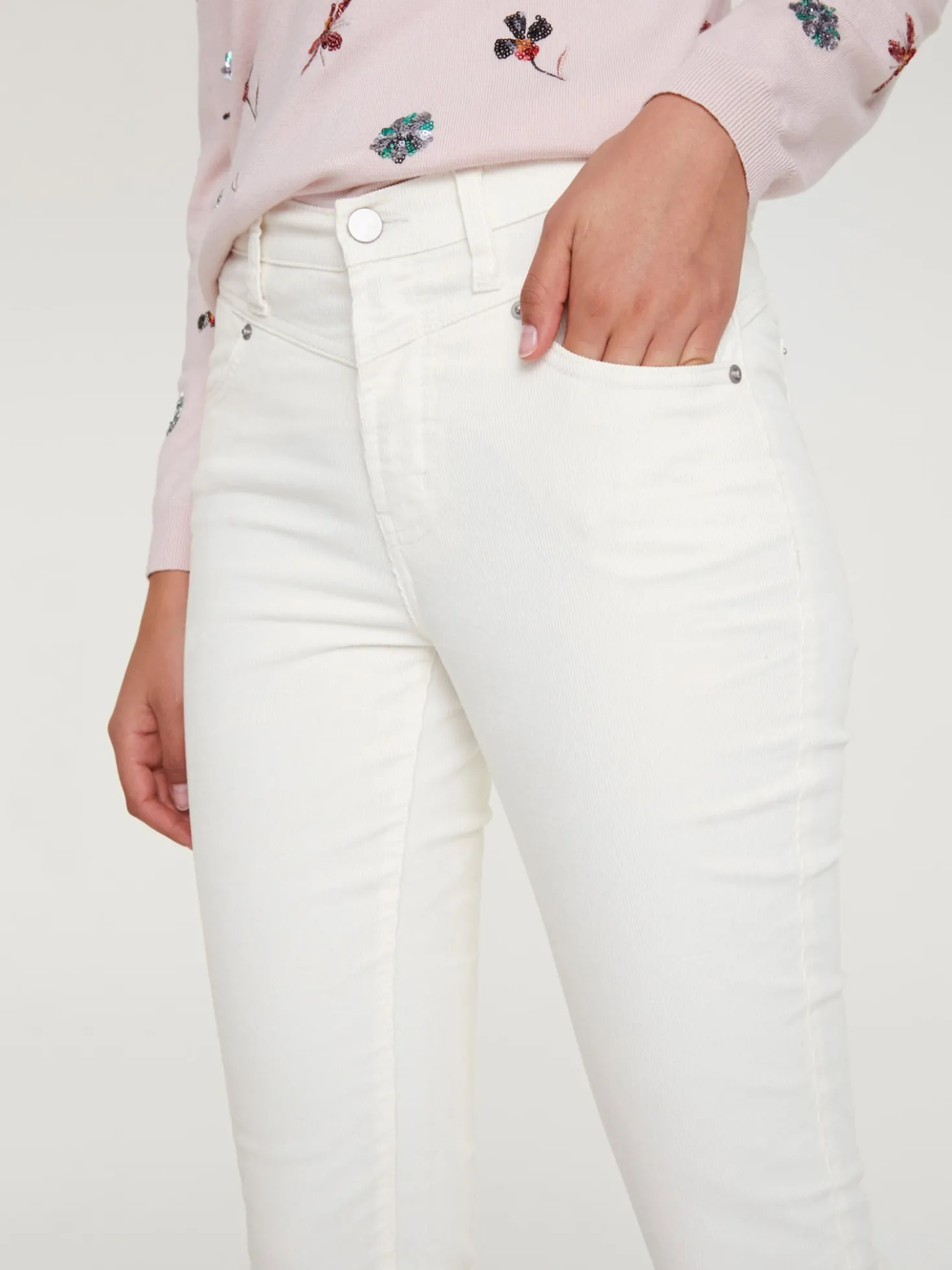 Cordhose mit Stretch