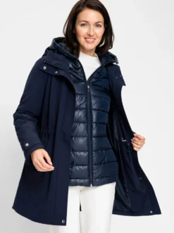 Doppeljacke getrennt tragbar