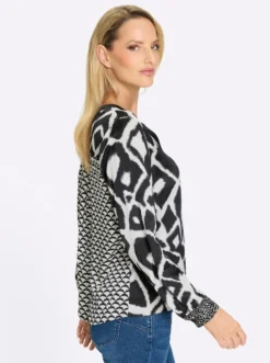 Druckbluse