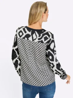 Druckbluse