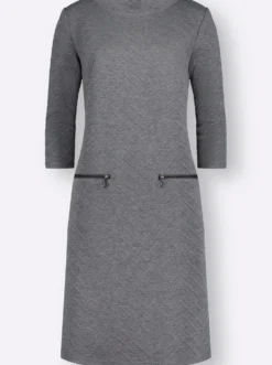 Druckkleid in Jersey-Jacquard-Qualität