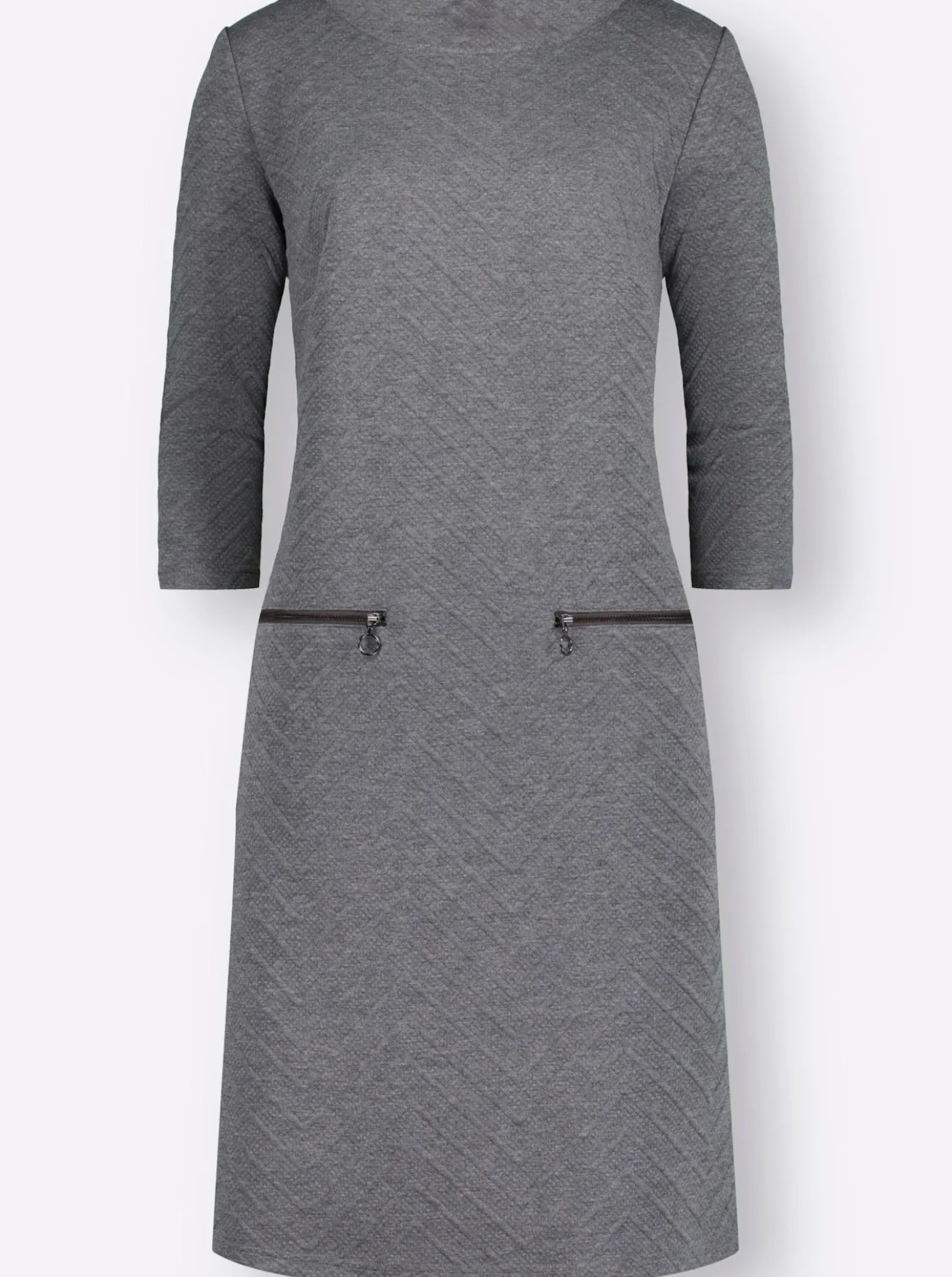 Druckkleid in Jersey-Jacquard-Qualität