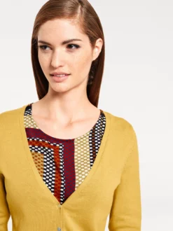 Feinstrickjacke im Cardigan-Style