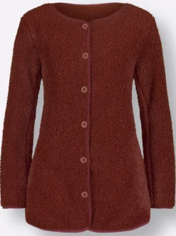 Fleecejacke in Teddy-Qualität