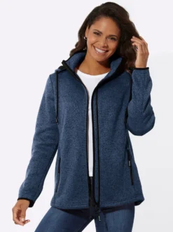 Fleecejacke mit Antipilling-Ausrüstung