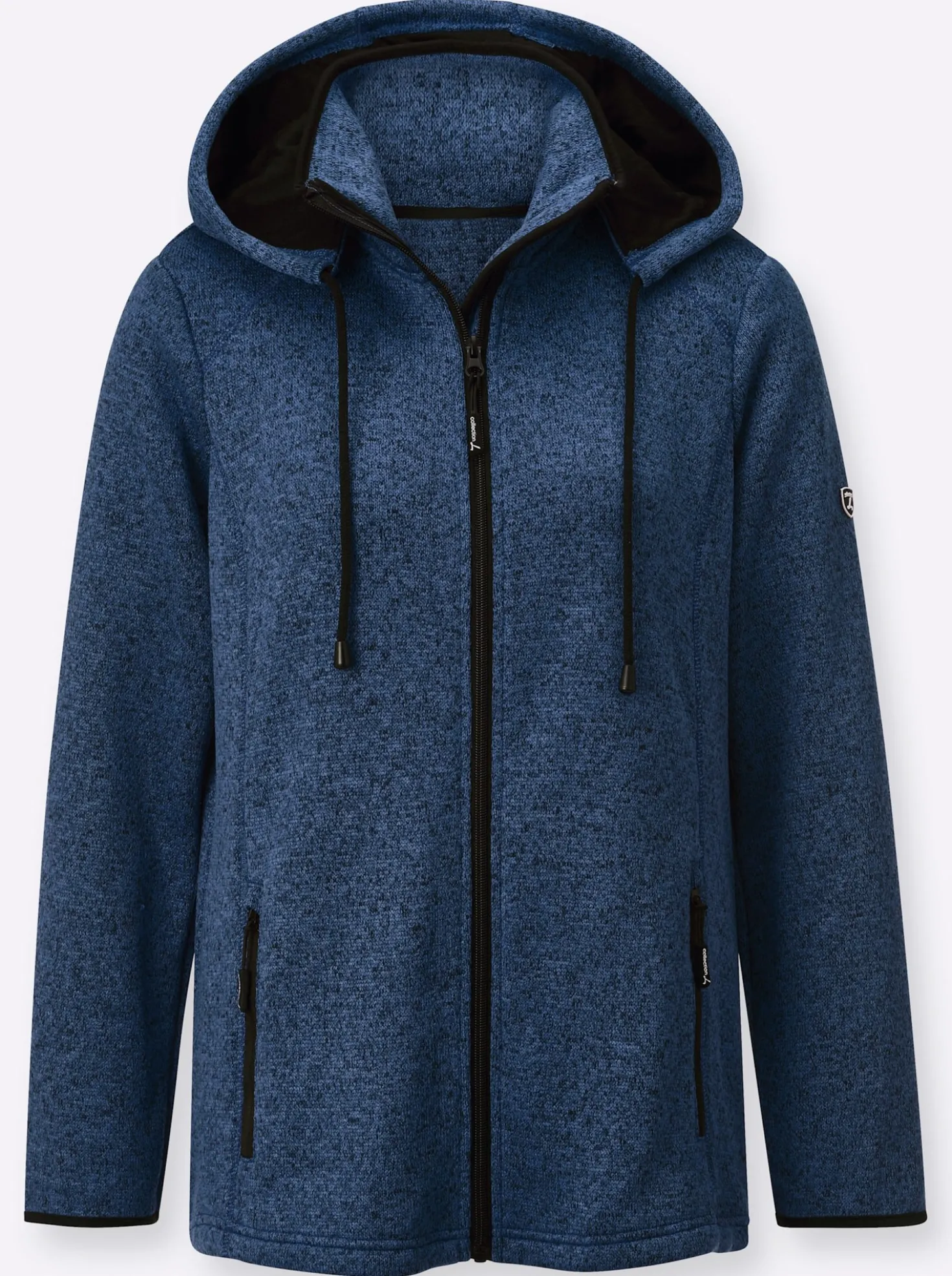 Fleecejacke mit Antipilling-Ausrüstung