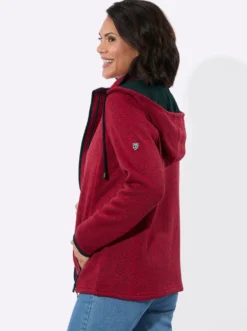 Fleecejacke mit Antipilling-Ausrüstung