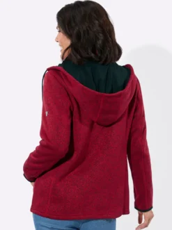 Fleecejacke mit Antipilling-Ausrüstung