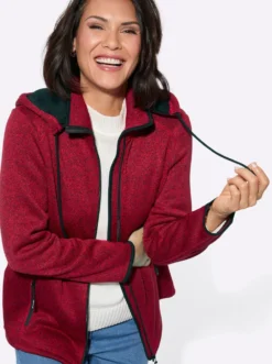 Fleecejacke mit Antipilling-Ausrüstung