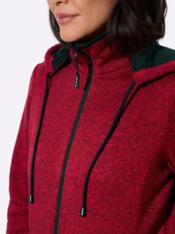 Fleecejacke mit Antipilling-Ausrüstung