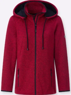 Fleecejacke mit Antipilling-Ausrüstung
