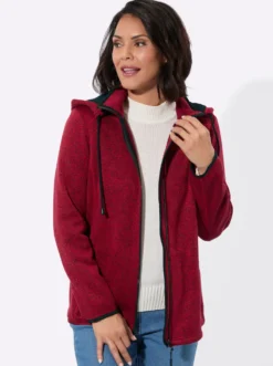 Fleecejacke mit Antipilling-Ausrüstung