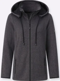 Fleecejacke mit Antipilling-Ausrüstung