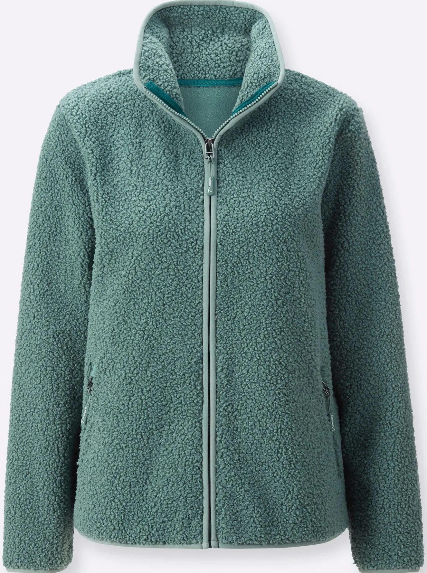 Fleecejacke mit Reißverschluss-Taschen
