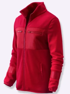 Fleecejacke mit 4 Taschen