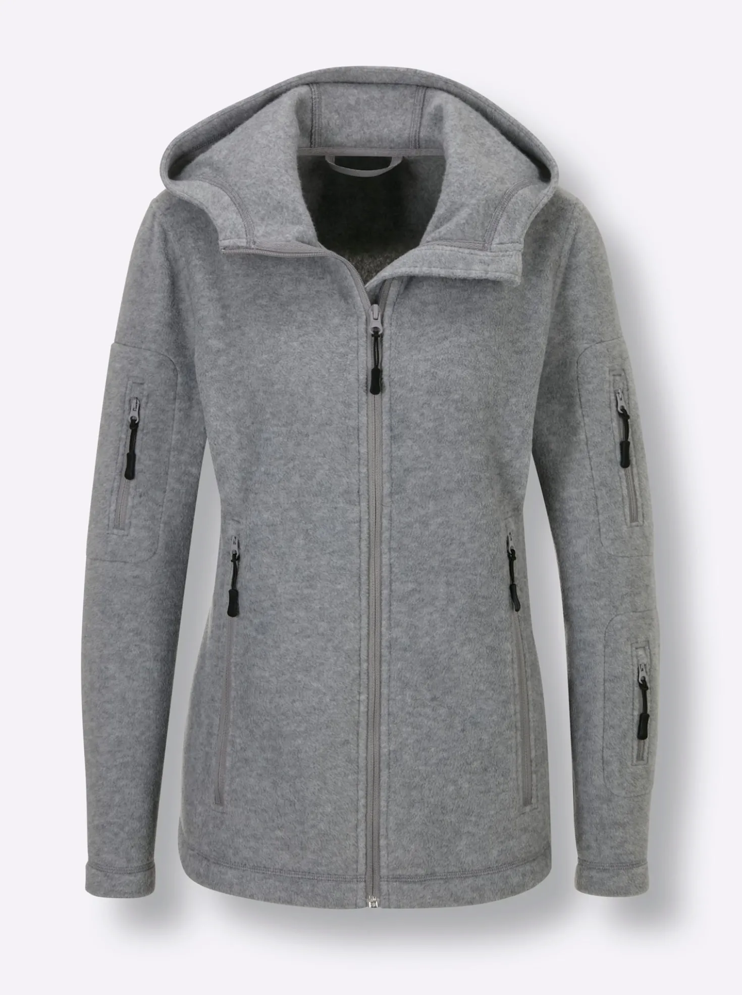 Fleecejacke mit 5 Taschen