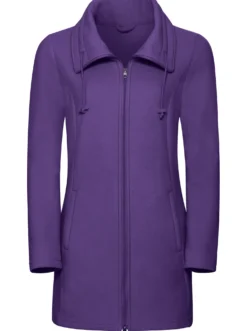 Fleecejacke mit 2-Wege-Reißverschluss