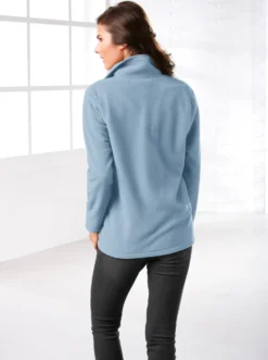 Fleecejacke mit zwei Taschen