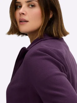 Fleecejacke mit zwei Taschen