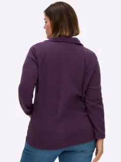 Fleecejacke mit zwei Taschen