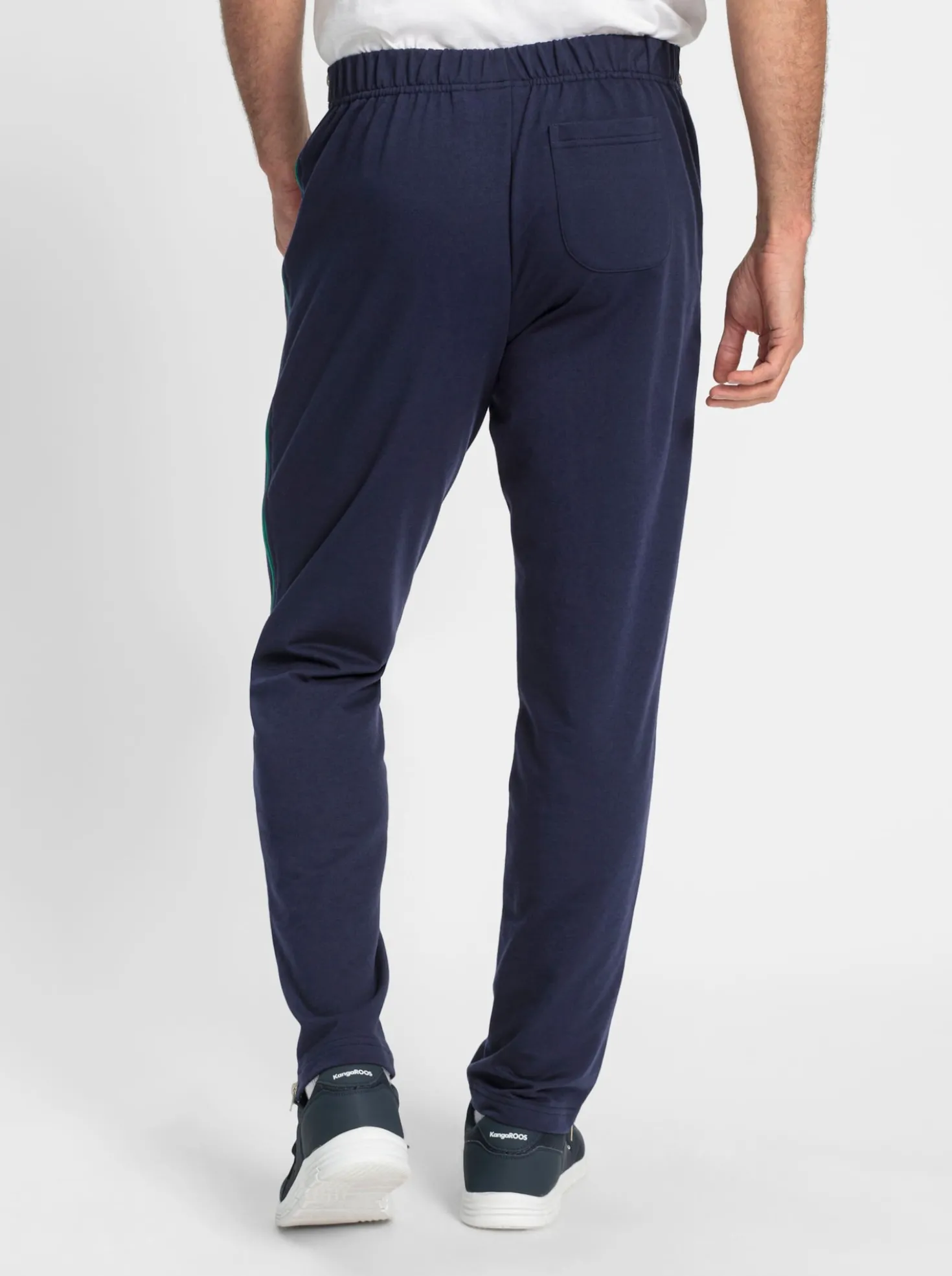 Freizeithose , am Bein von unten bis oben zu öffnen