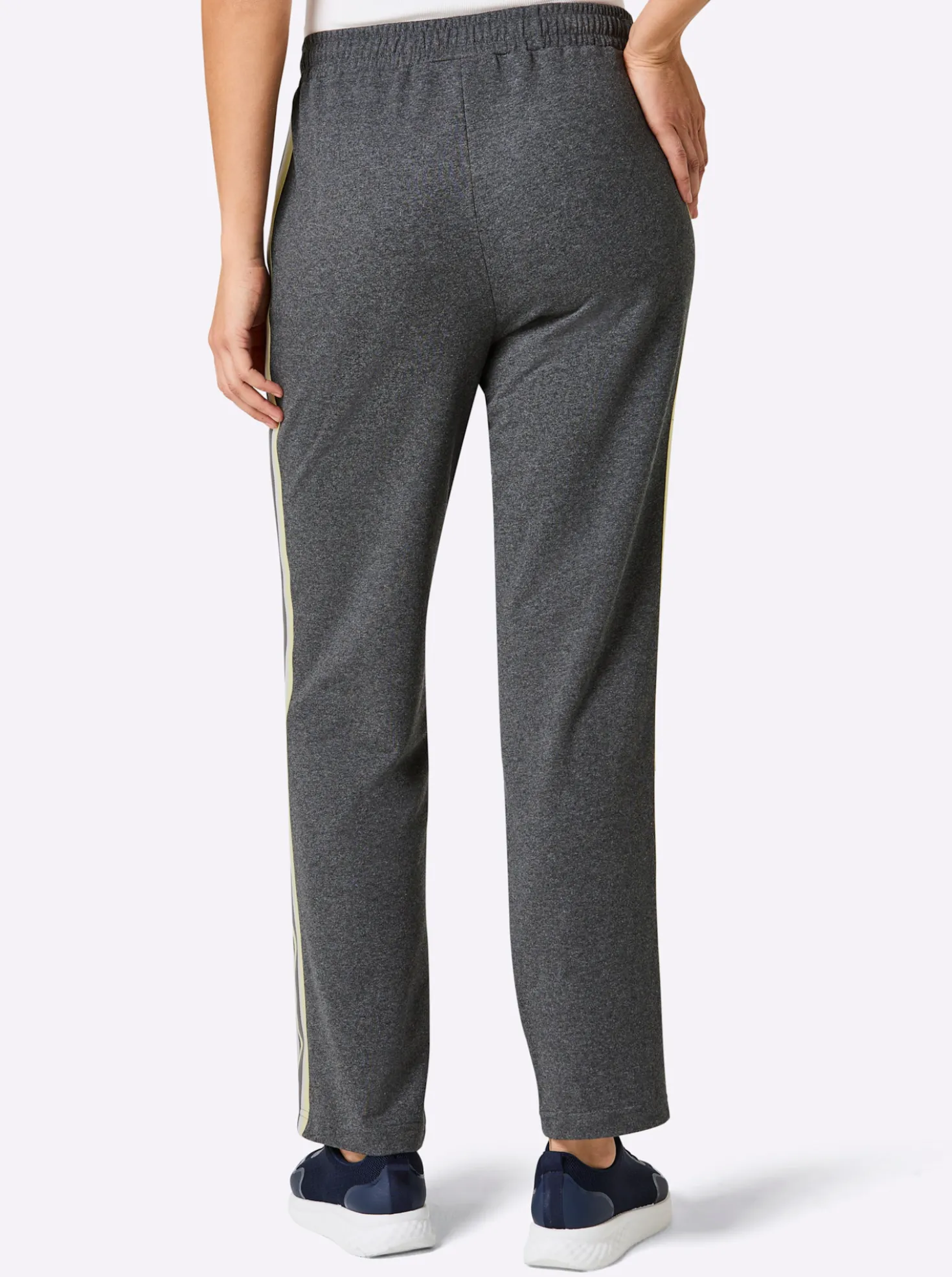 Freizeithose mit Kontraststreifen