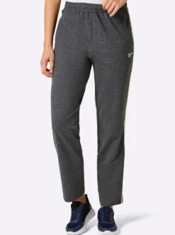 Freizeithose mit Kontraststreifen