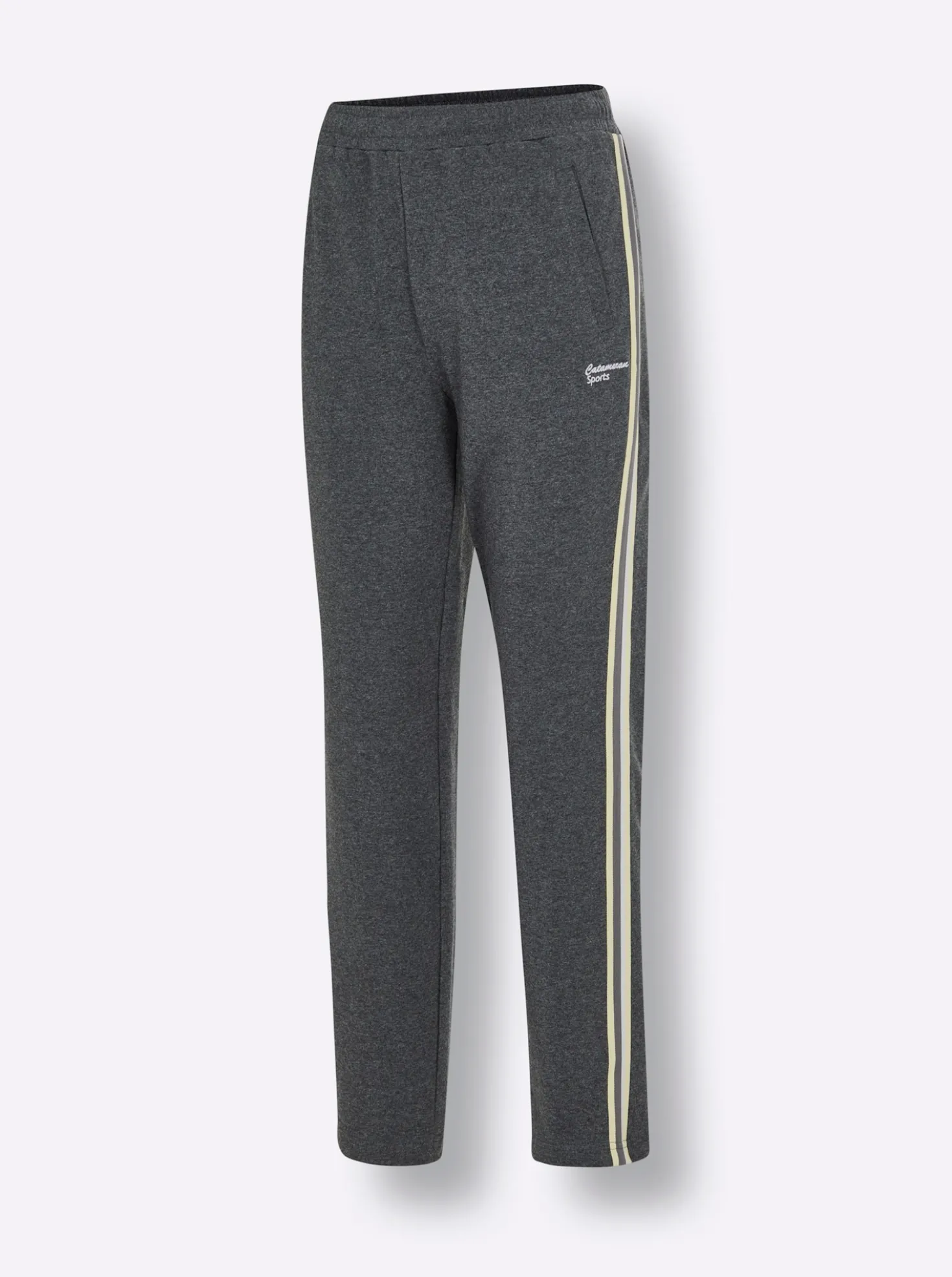 Freizeithose mit Kontraststreifen