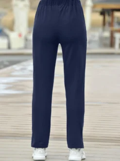 Freizeithose mit langem Reißverschluss seitlich