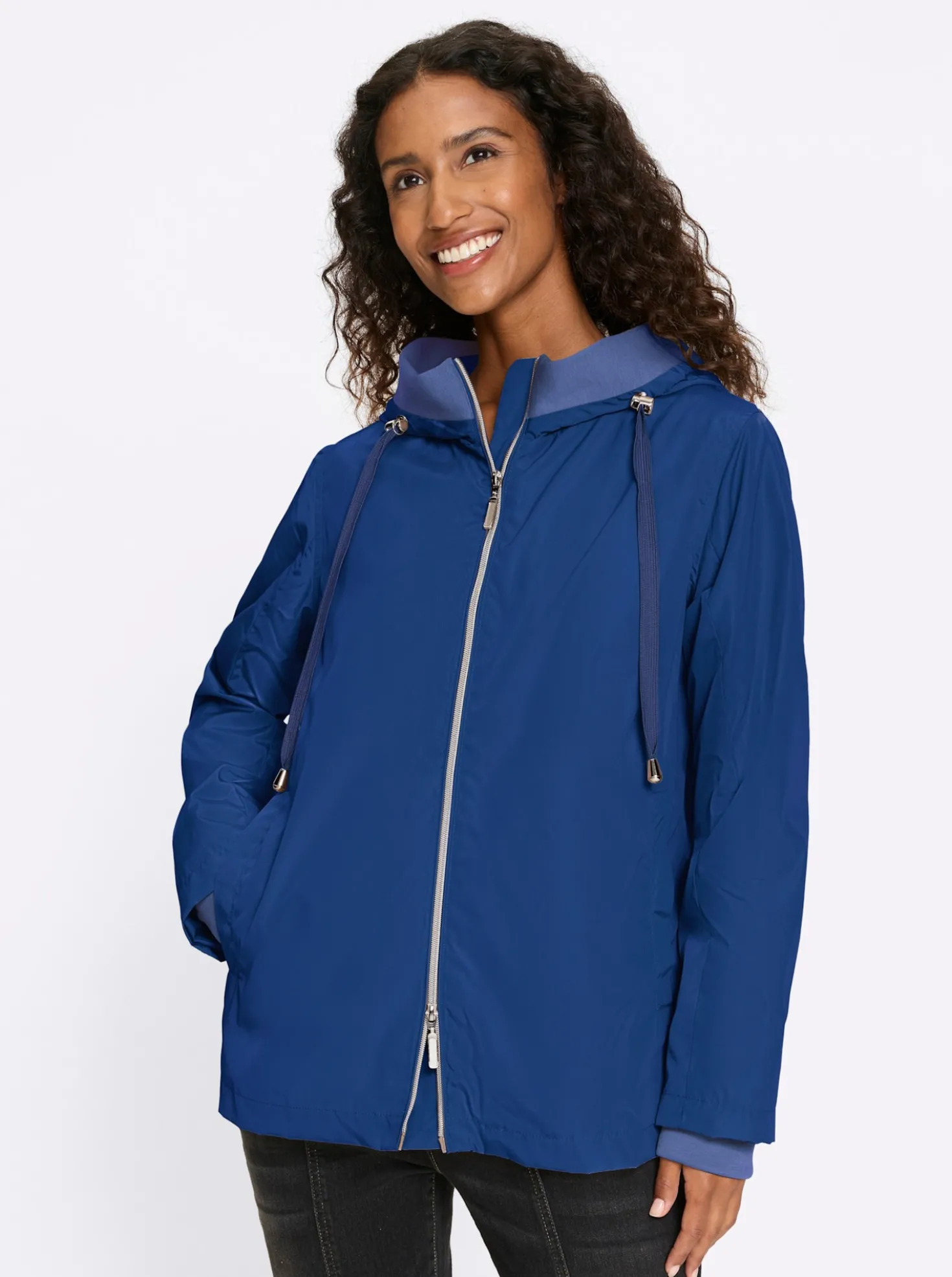 Freizeitjacke mit Kapuze