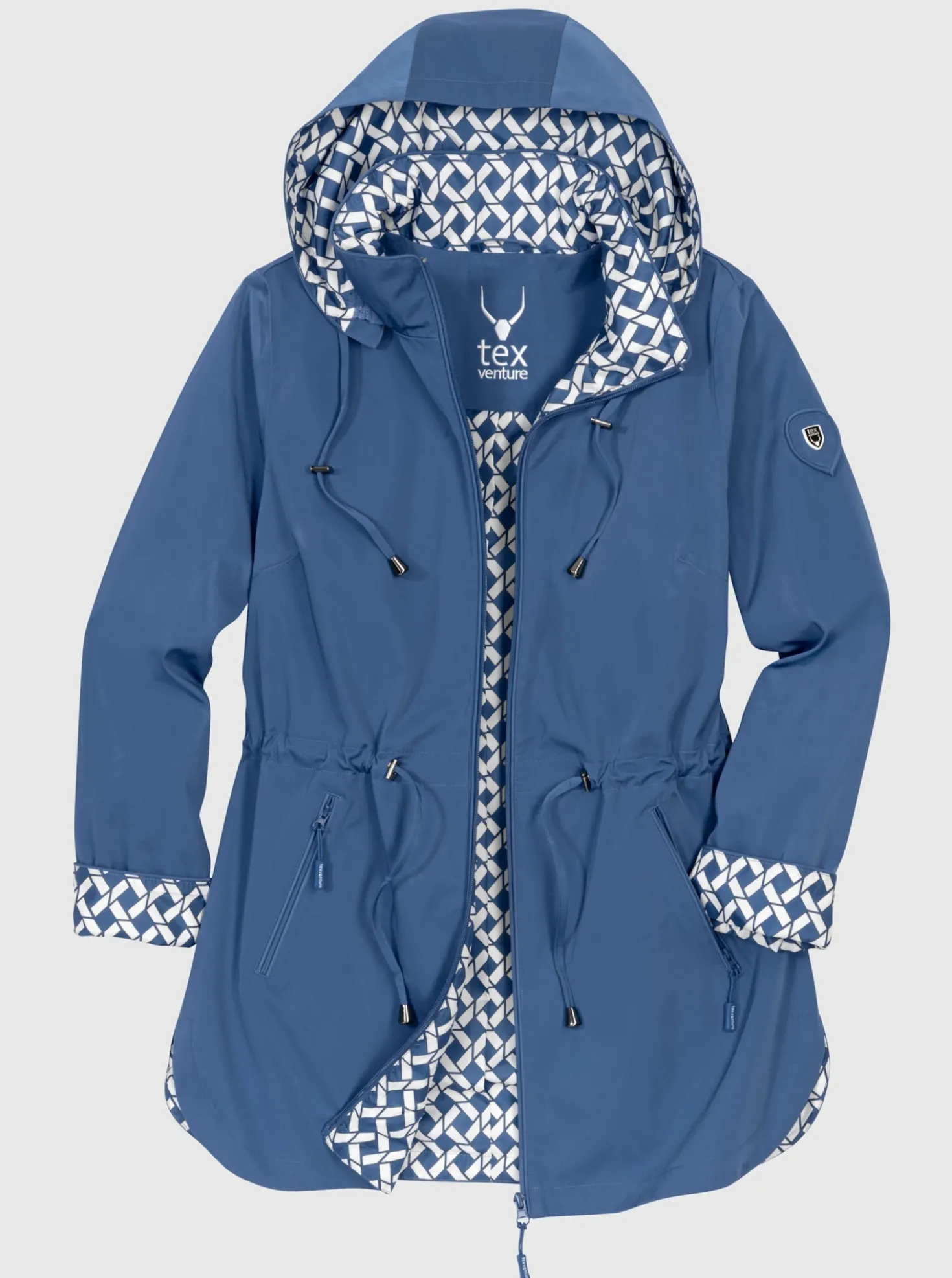 Funktionsjacke mit innovativer Ausrüstung