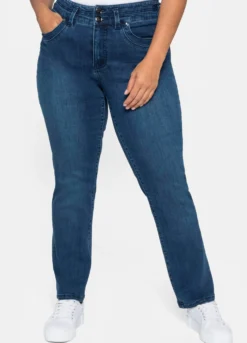 Gerade Jeans für kräftigere Oberschenkel