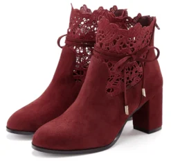 High-Heel-Stiefelette