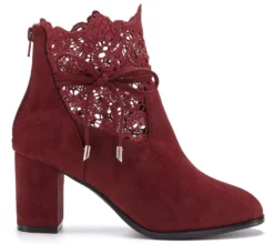 High-Heel-Stiefelette
