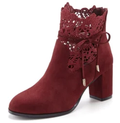 High-Heel-Stiefelette