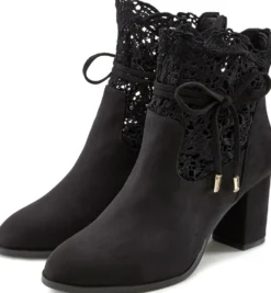 High-Heel-Stiefelette