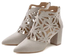 High-Heel-Stiefelette